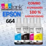 COMBO DE 4 UNIDADES DE COLORES