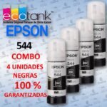 Combo de 4 unidades negras