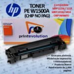 Toner PE W1500A (CHIP NO PAG)